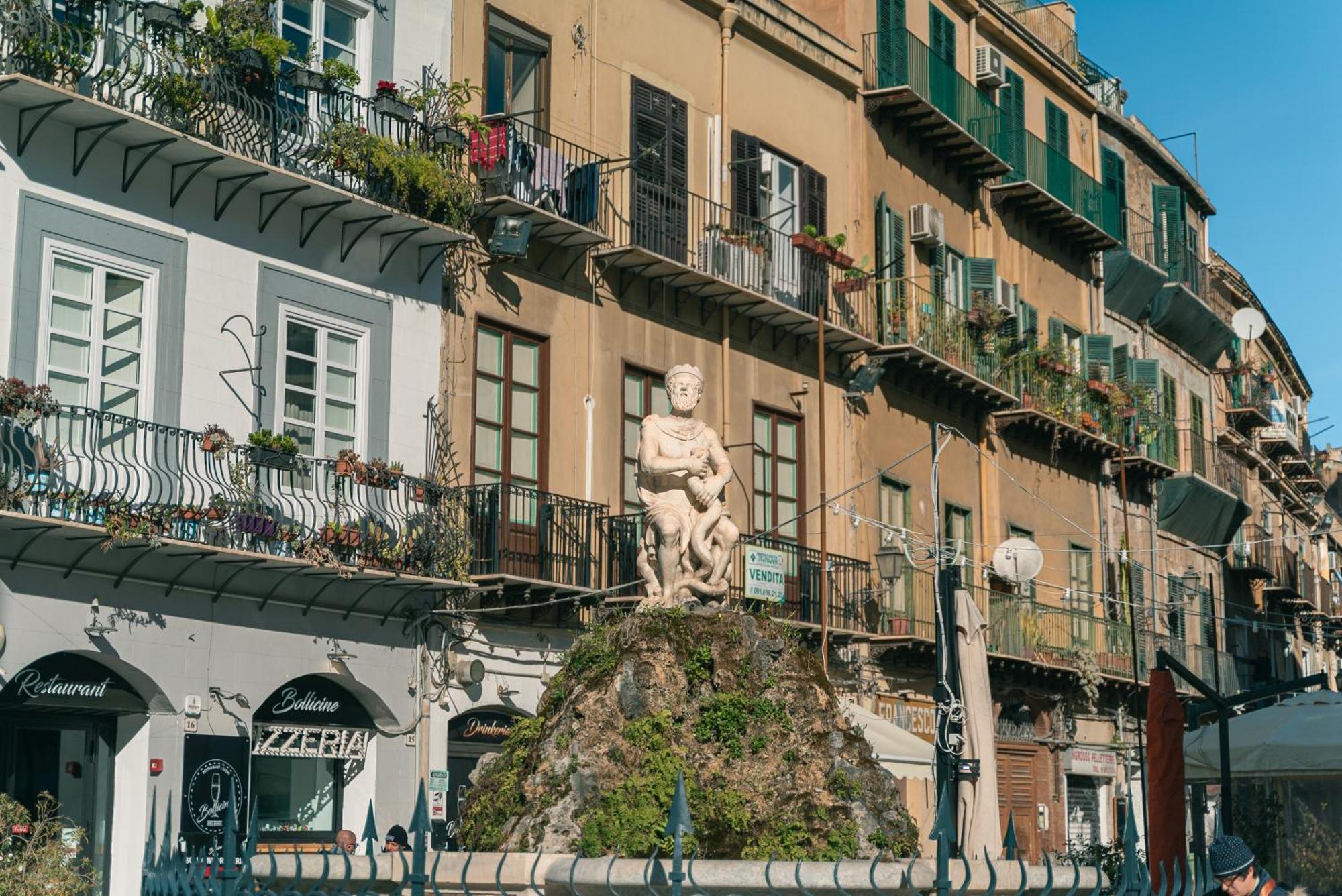 Ferienwohnung Rivoluzione9 Palermo Exterior foto